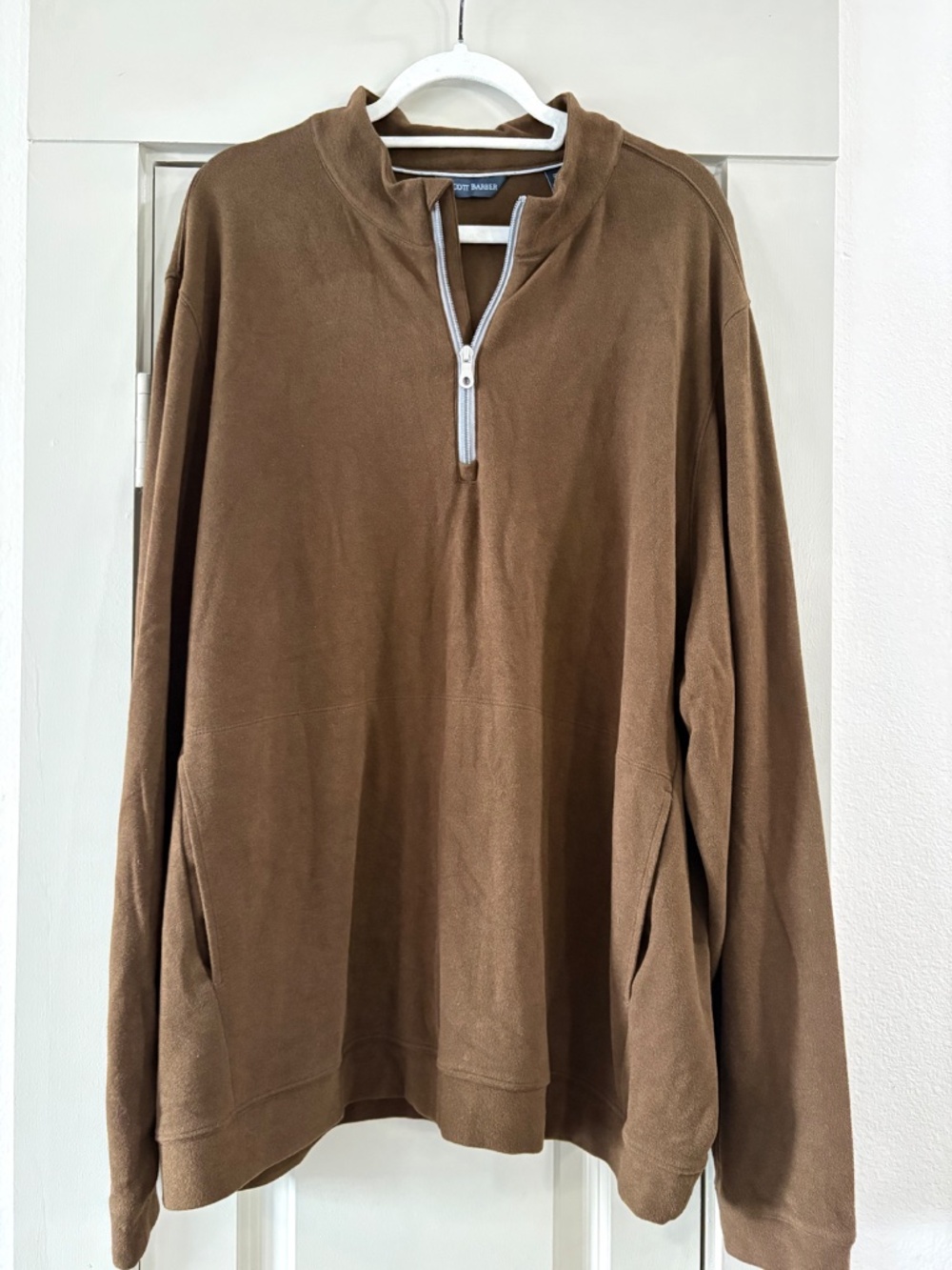 Scott Barber Quarter Zip XXL